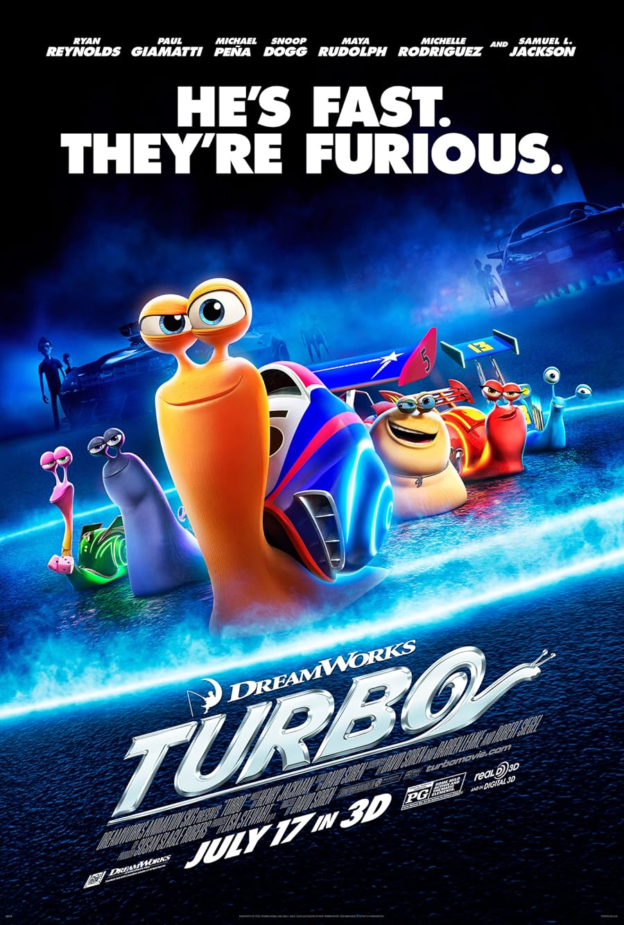 دانلود دوبله فارسی فیلم Turbo 2013 دانلود دوبله فارسی فیلم Turbo 2013