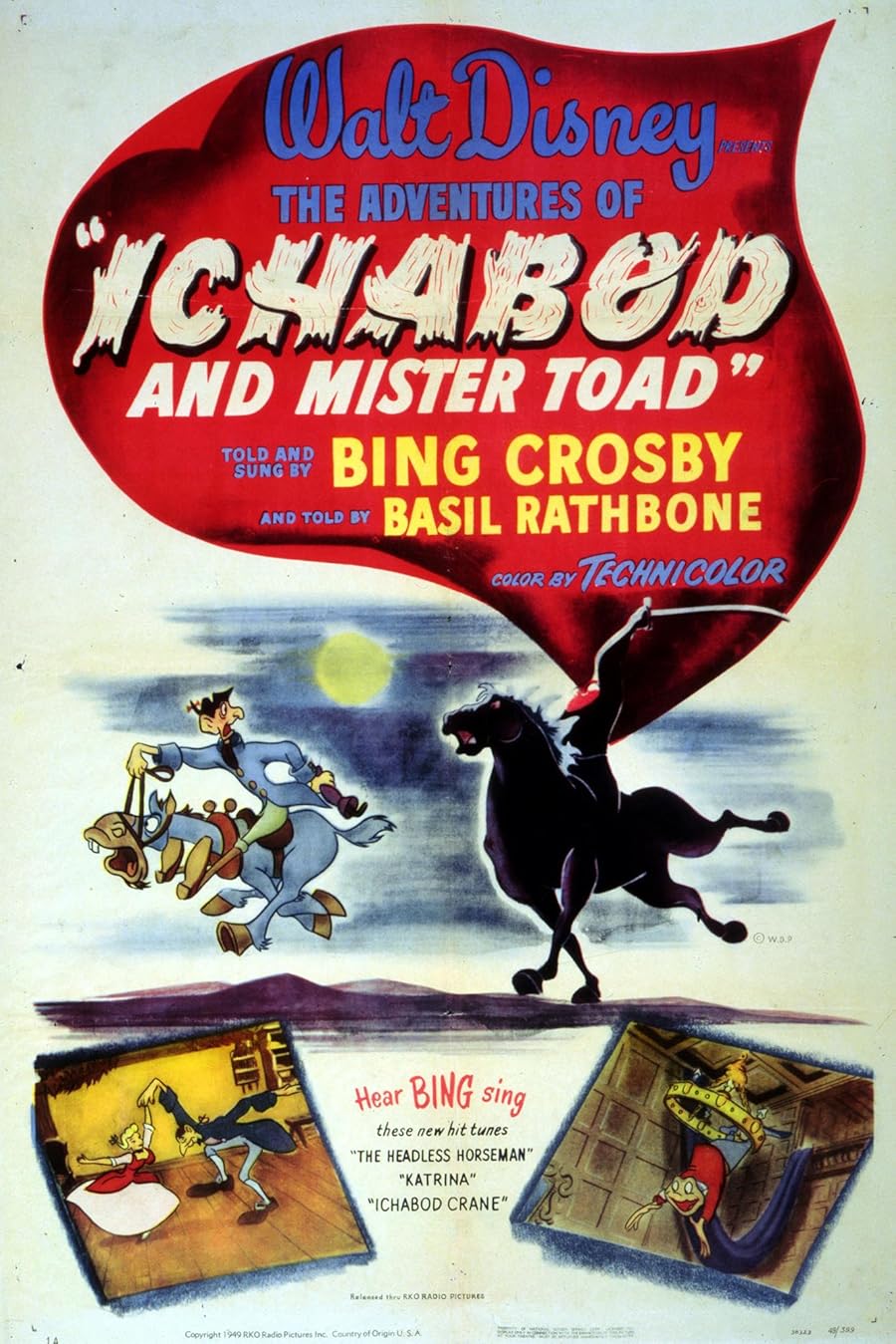 دانلود فیلم The Adventures of Ichabod and Mr. Toad 1949 دانلود فیلم The Adventures of Ichabod and Mr. Toad 1949