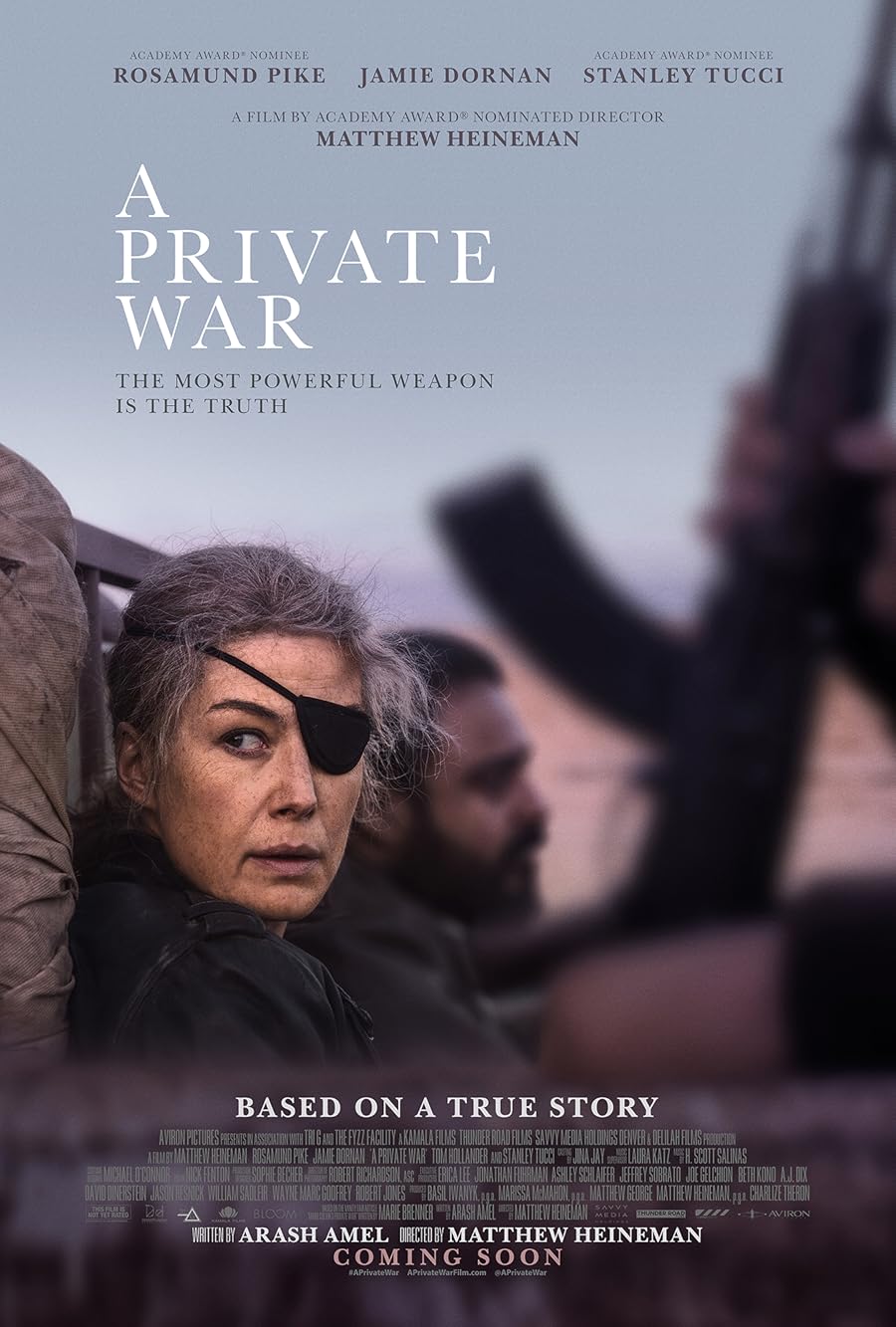 دانلود فیلم A Private War 2018 با زیرنویس چسبیده